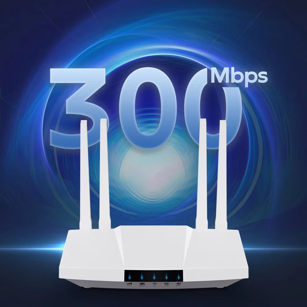 300 mbps SIM card 3G 4G LTE CPE 4G Rauter Wi Fi Routeur Volte Sim Card Slot VPN WiFi Wireless Router